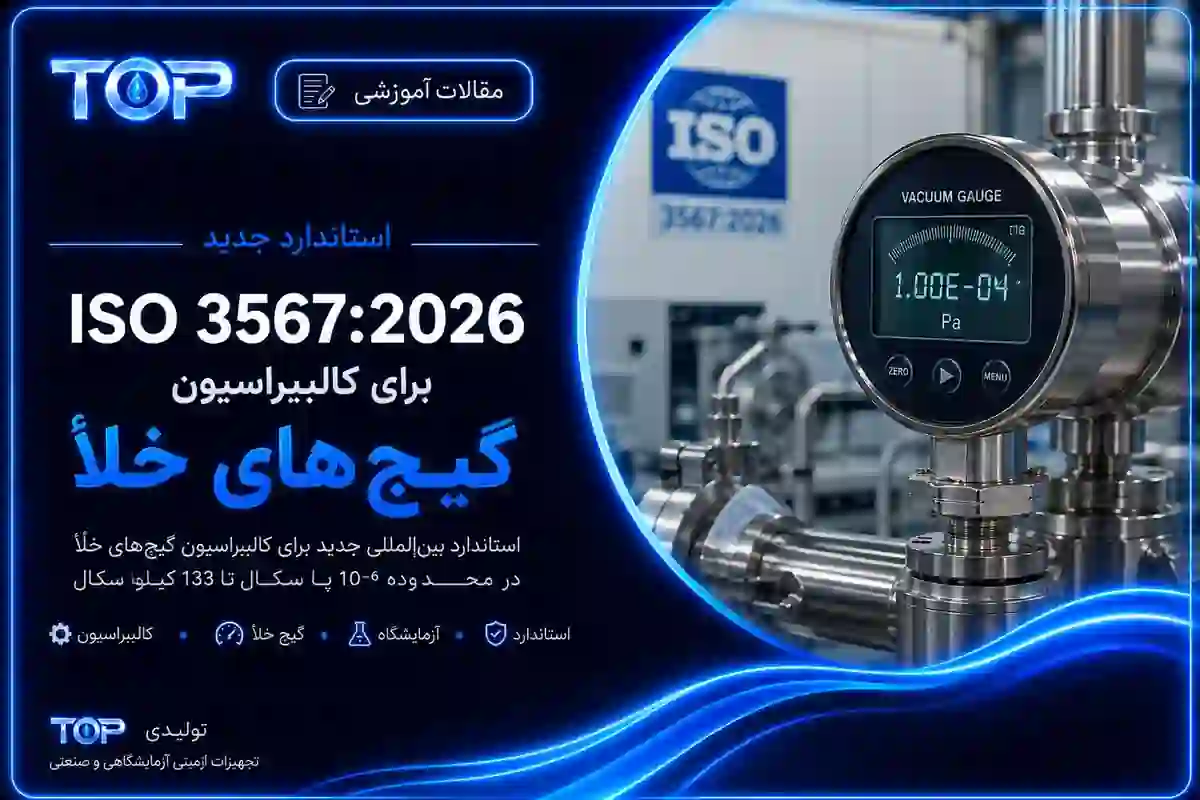 استاندارد ISO 3567:2026 برای کالیبراسیون گیج‌های خلأ در آزمایشگاه