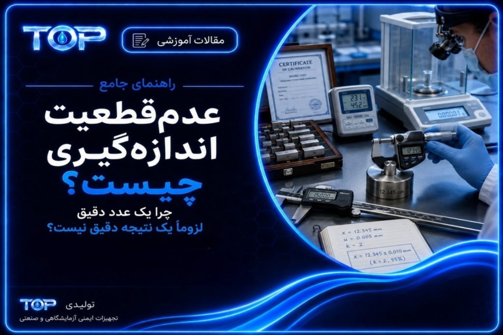 عدمقطعیت اندازهگیری و ابزارهای کالیبراسیون آزمایشگاهی
