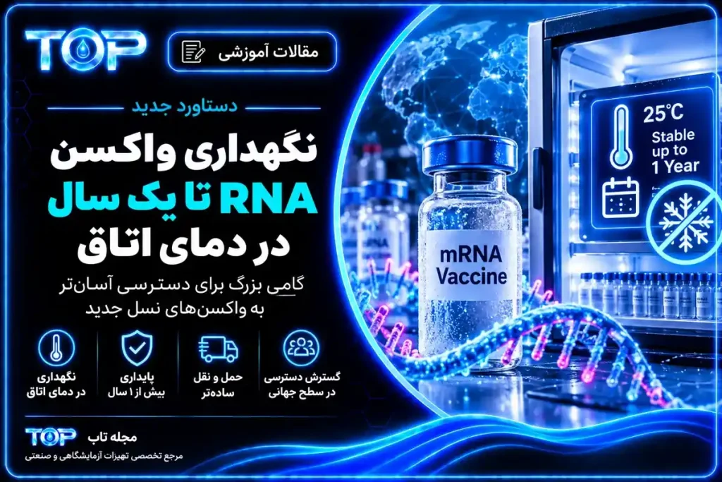 نگهداری واکسن mRNA تا یک سال در دمای اتاق؛ پژوهش MIT درباره پایداری واکسن RNA