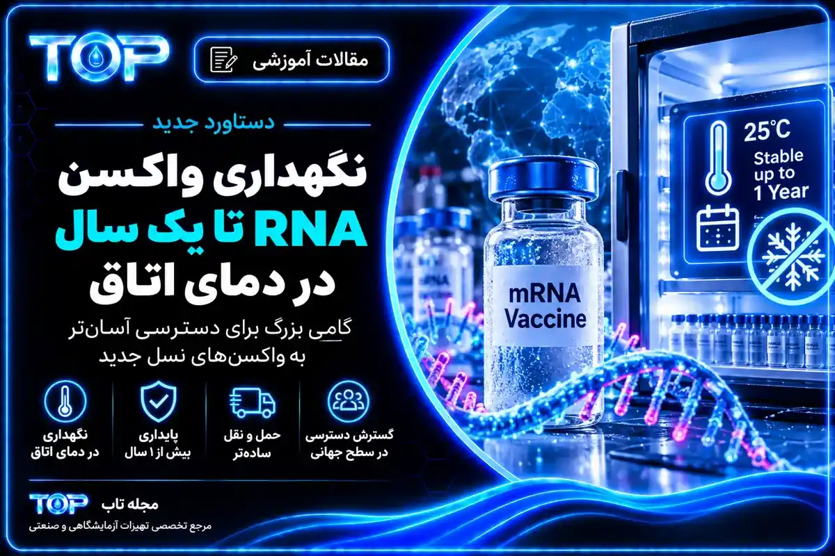 نگهداری واکسن mRNA تا یک سال در دمای اتاق؛ پژوهش MIT درباره پایداری واکسن RNA